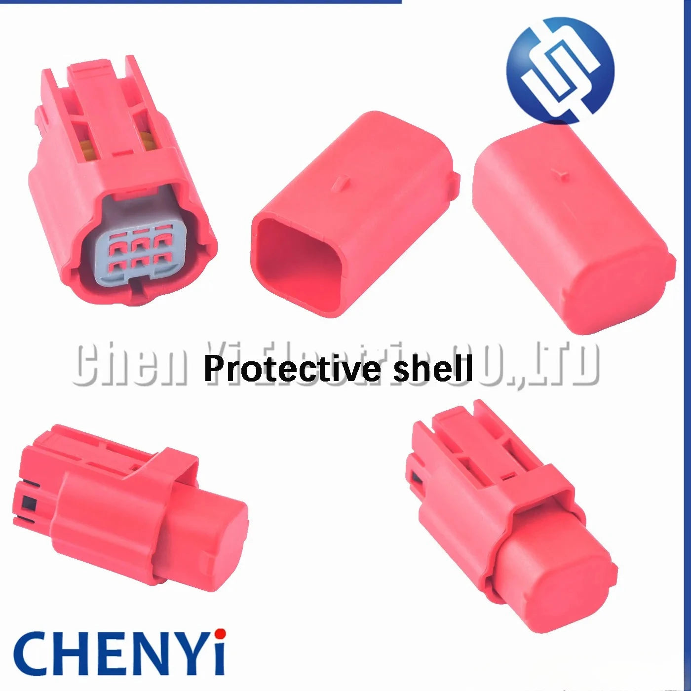 1 Set 6 Pin Car OBD Diagnostic Plug Auto Universal Socket Automotive Connector female protection cover 6189-7963 MWTPB-06-1A-R