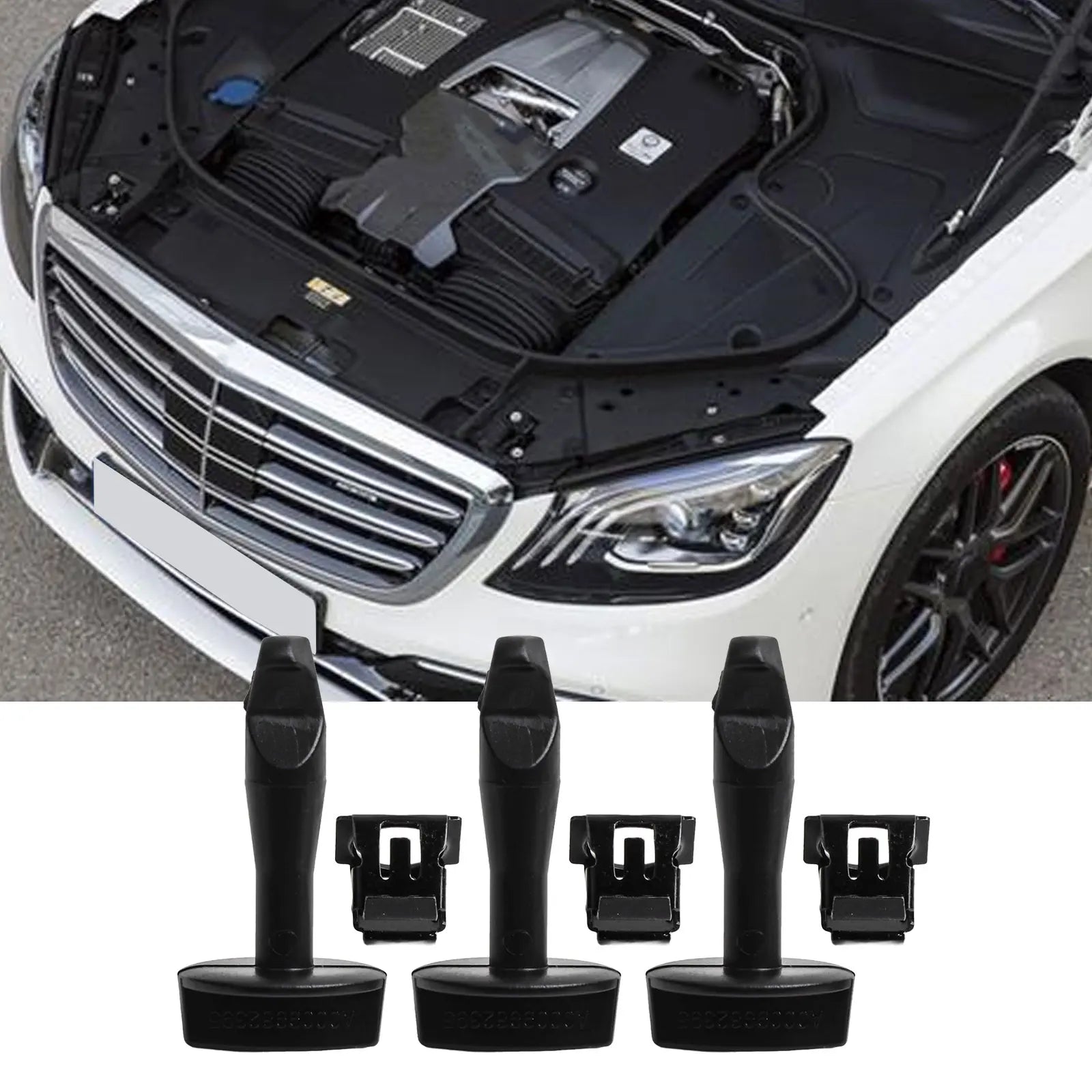 3Set Car Spiral Spring Gasket With Base A0009982395 For Mercedes For S400 For S500 Replacement Spiral Spring Gasket Accessories