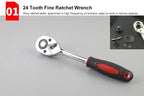 Car Toolbox Set Fast Ratchet Wrench 53/46pcs Socket Group Bit Industrial-grade Toolbox Auto Repair Tools Set Maintenance Amagi