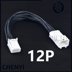 8/12/16/20/24/28/32/40 Pin Car Navigation Automotive Audio vehicle central control Connector Male and female 20cm extension plug