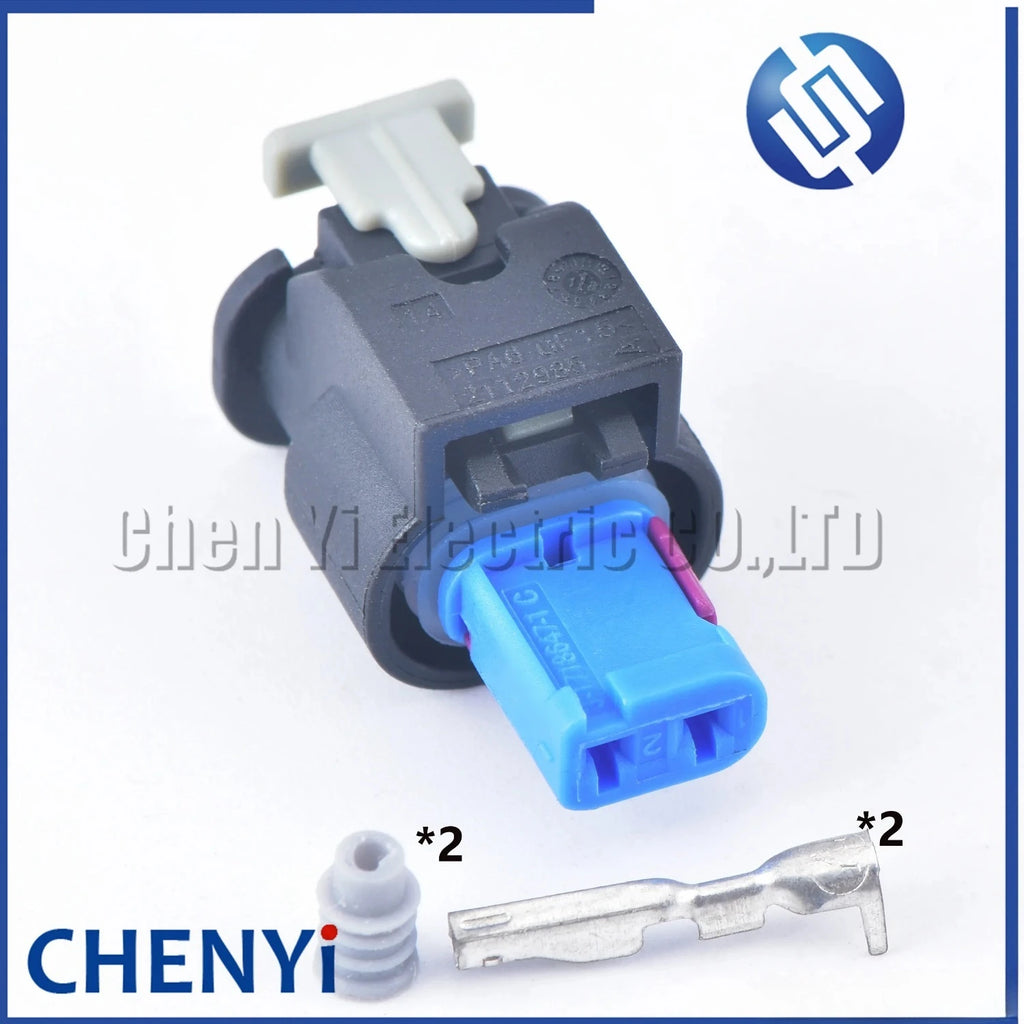 2 Pin female Automotive waterproof connector Ignition coil plug 3-1718643-1 3-1718647-1 C For Chrysler Dodge Jeep
