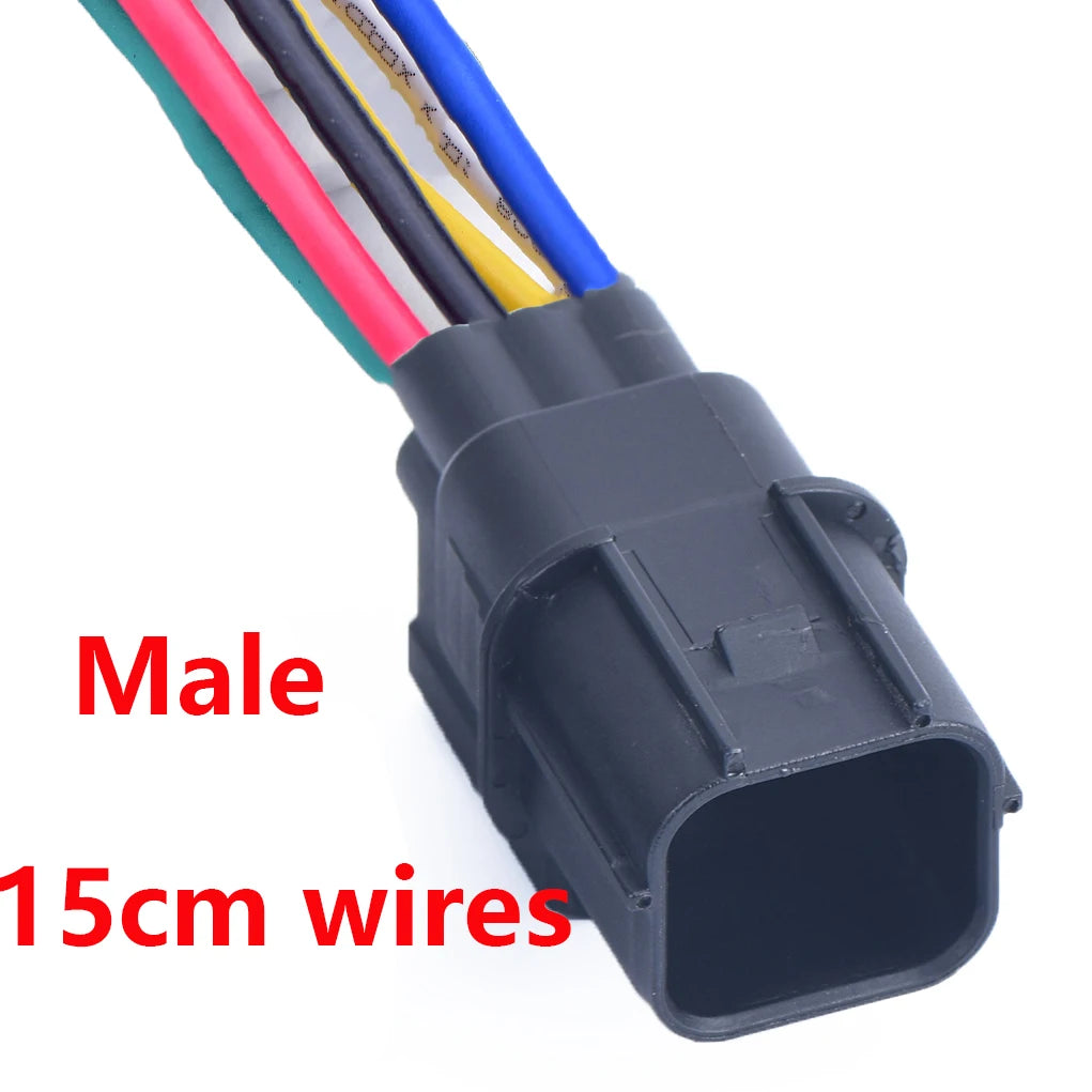 6 Pin waterproof connector HV 040 Engine oxygen sensor Wire Harness plug 6188-4908 6189-7040 For Honda ACURA CDX RDX MDX ZDX