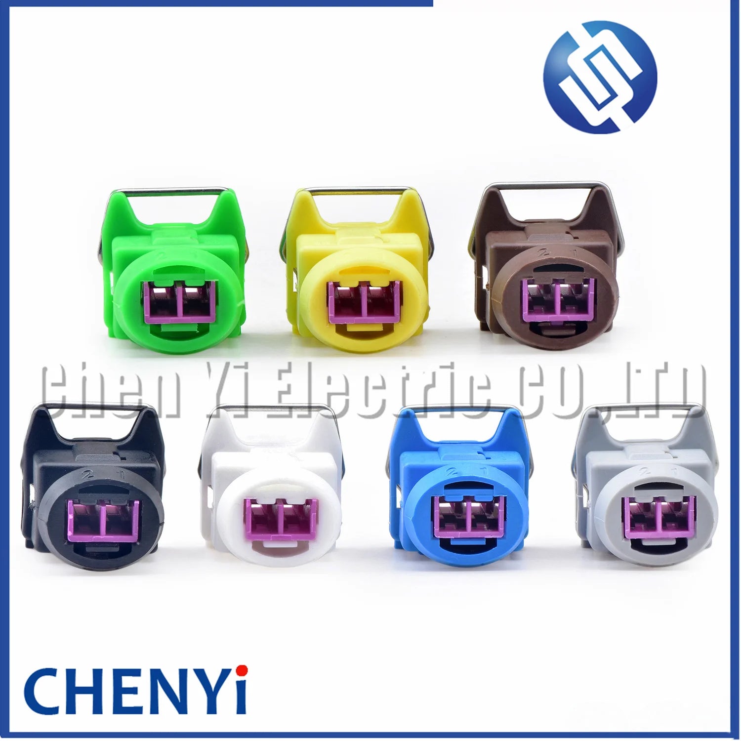 2 Pin Auto Fuel injector connector Car horn Speaker plug 144473-5 144473-6 144473-7 144473-8 For PEUGEOT CITROEN Geely Chang'an