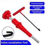 4X Tire Valve Stem Installation Tool Kit Quick Removal No Tire Removal Car Valve Stem Tool Kit For Replacing Leaky Valves In Car