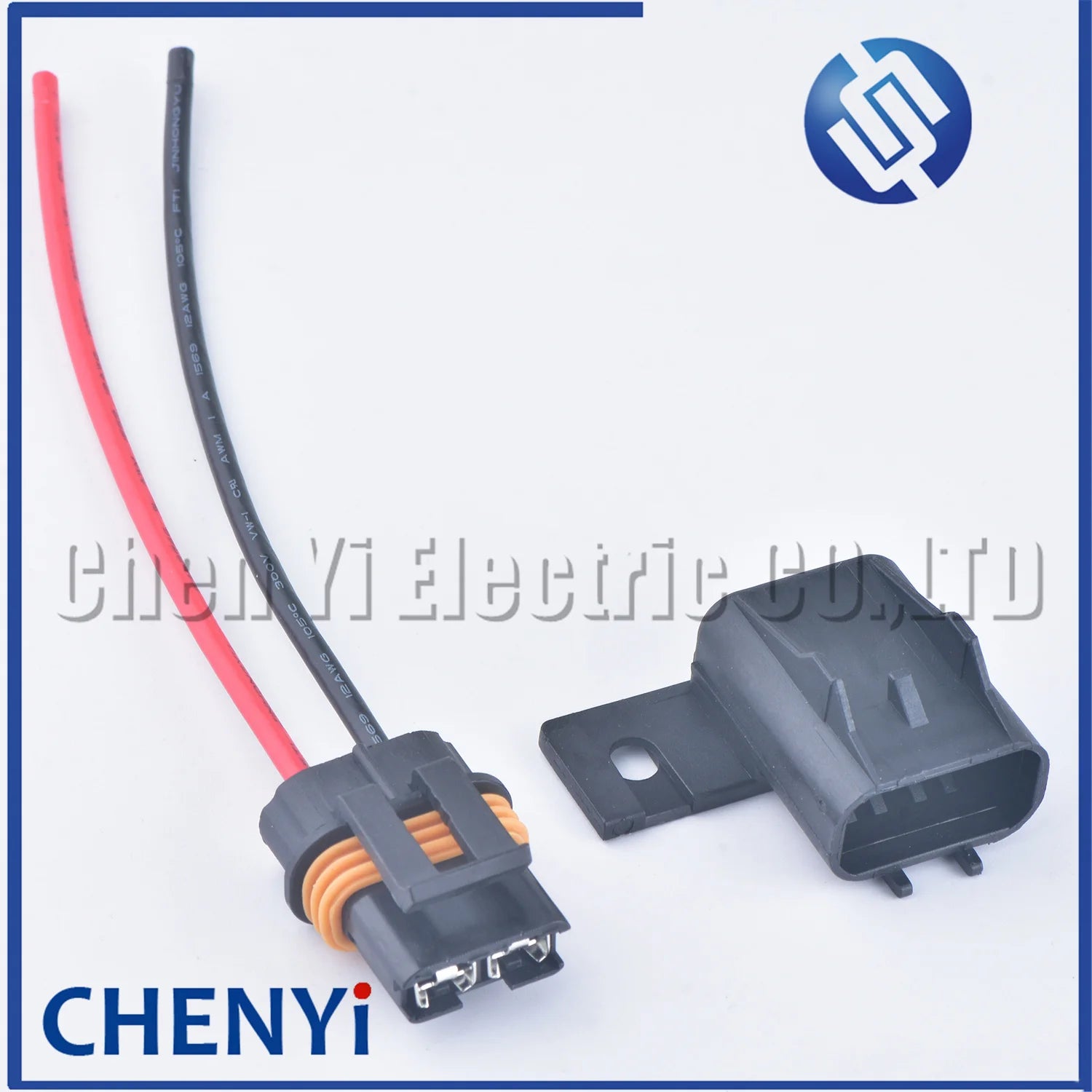 2 Pin Auto waterproof Wire harness Connector High current fuse holder of fuse box 12033769 for Metri-pack 630 Series Fan plug