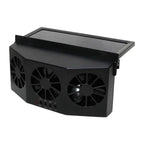 Solar Powered Car Exhaust Fan Car Window Fan Cooling Radiator Energy Saving Auto Coole Portable Deodorization Ventilator Amagi