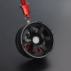 Car Wheel Shock Absorber Ornament Car Interior Rearview Mirror Pendant Car Pendant Hanging, Halloween, Christmas Gift Amagi