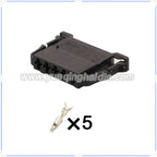 5-Pin Connector Unsealed 2.8mm Female Connector Automotive Wire Harness Sensor Cable Plug for VW Audi 6N0972705 191972715