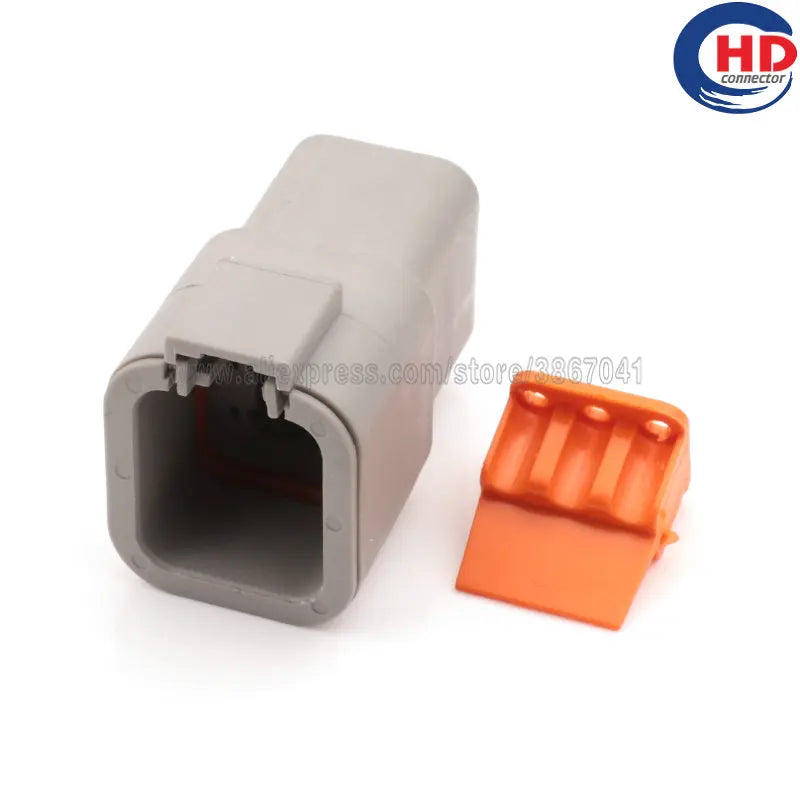 6pin auto waterproof electric plastic wire harness connector DTP04-6P
