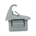 2Pcs Sun Visor Holder Clip Grey MR654343 For Mitsubishi Lancer Outlander Sport ASX Car Gray Sun Plate Clamp Holder Hook