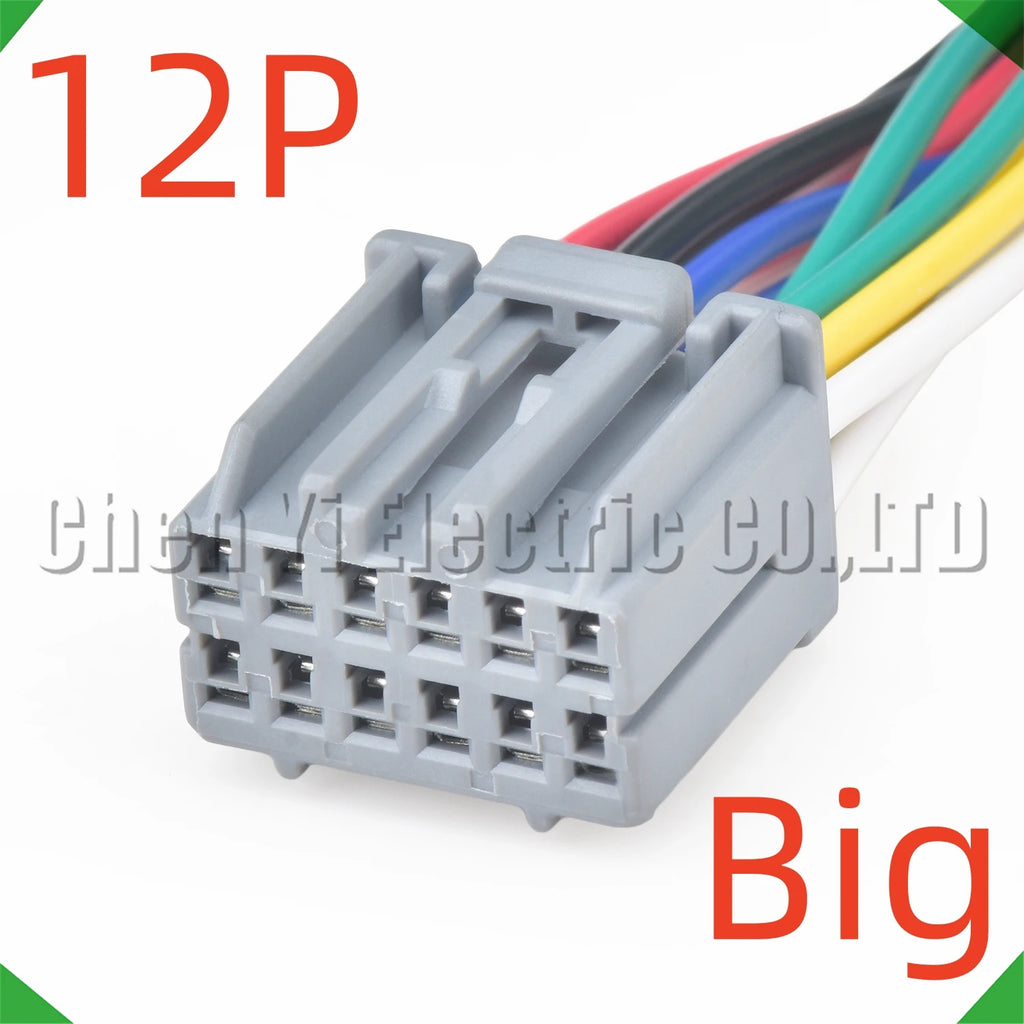 12-Pin Auto Connector Automotive Connectors Amplifier Multimedia Audio harness 917978-6