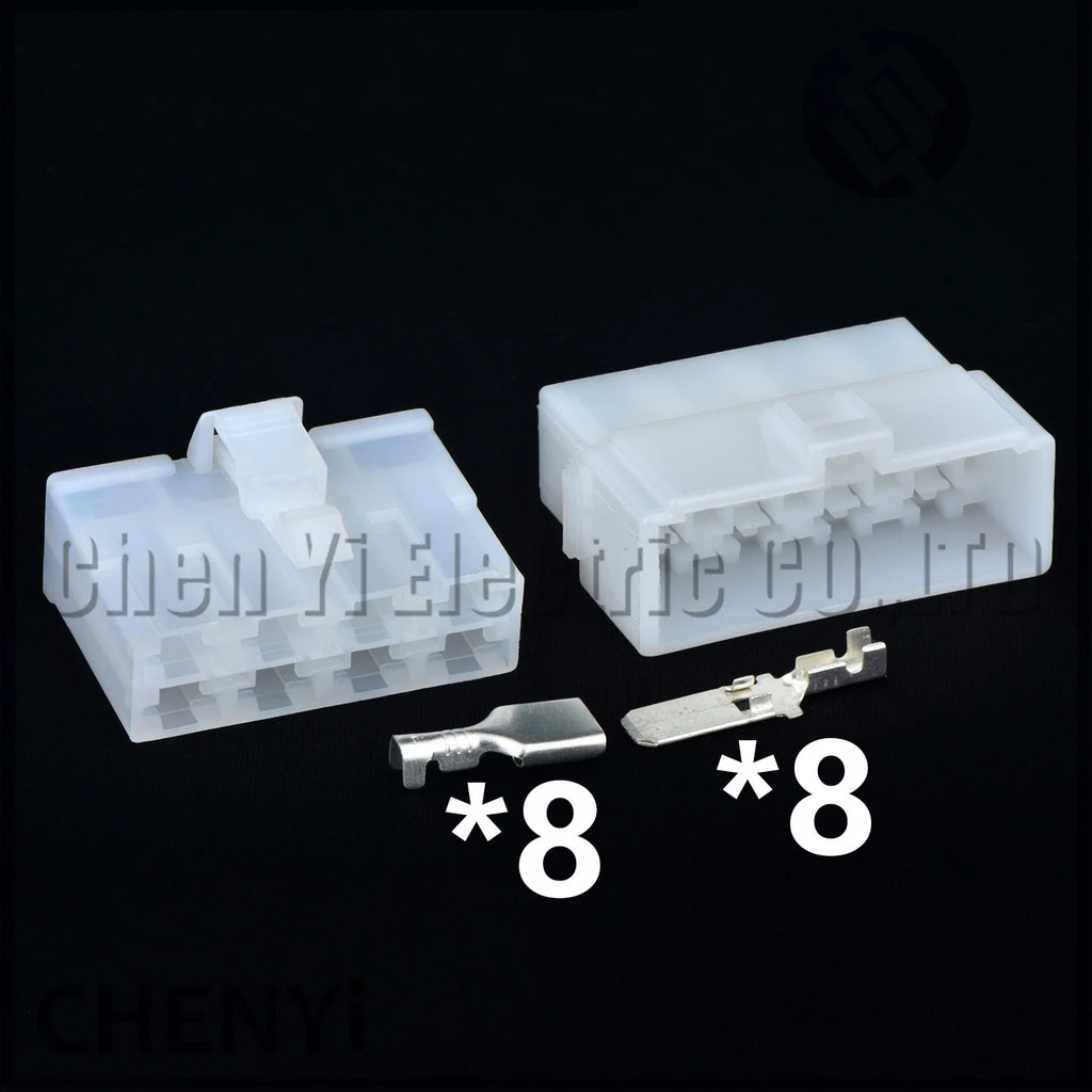 8 Pin 6.3mm series Automotive connector harness plug 7123-2880 6070-8891 PH065-08010 MG610051 7122-2880 6070-8621 MG620050
