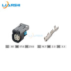 Automotive Connector 15305086 Replacement injector plug for Buick Lacrosse Geely 2-hole 2P