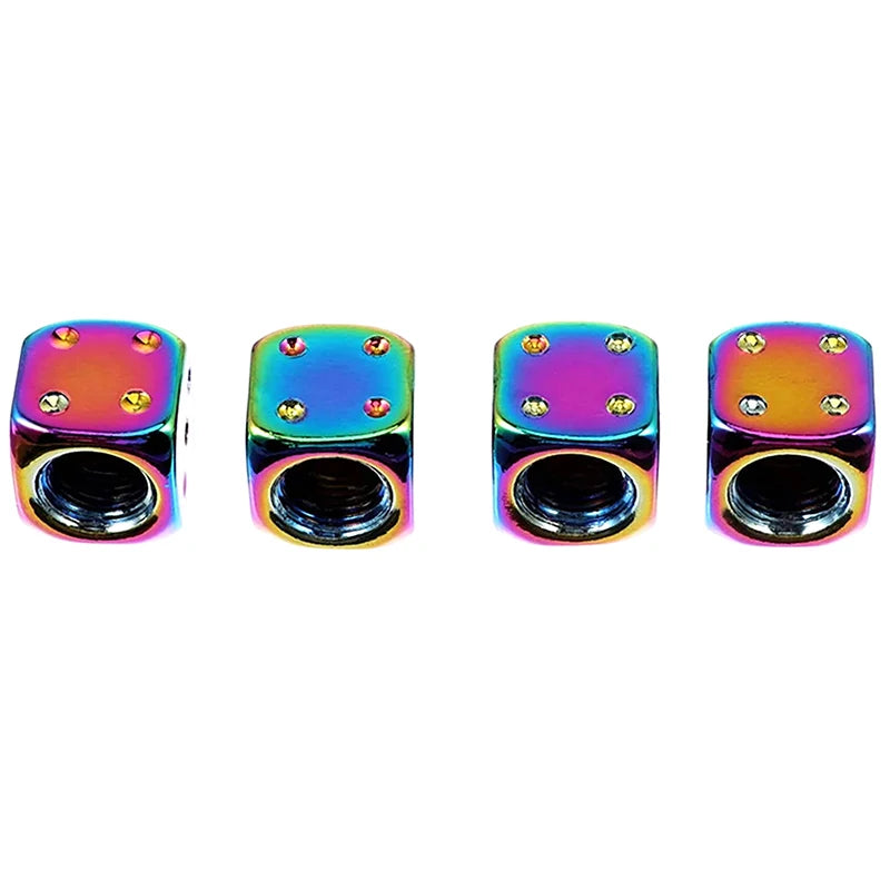 1Pcs Multicolor Tire Valve Stem Caps, Universal Stem Covers for Cars, SUVs, Bike and Bicycle, Trucks, Motorcycles