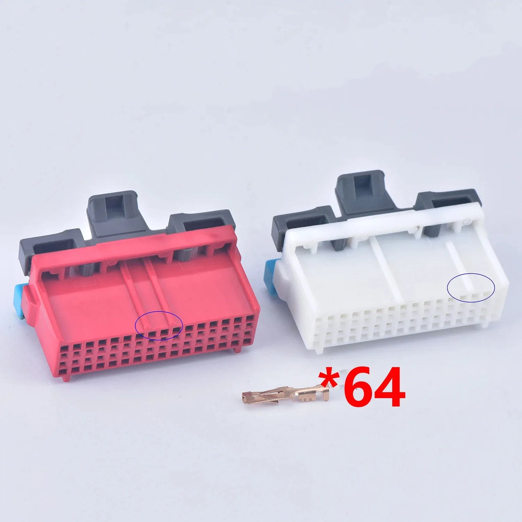 32 Pin red or white Connector female ECU Automotive connector 12146448 12146447 For GM D950029 DELCO ELECTRONICS