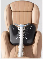 Car Memory Foam Headrest Set Car Neck Pillow Car Lumbar Waist Cushion Waist Support Car Seat Pillow Accessories Tools