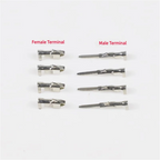 Automotive connector SM-2.54mm/2P overhead flat cable terminal male and female connectors 3, 4, 5, 6