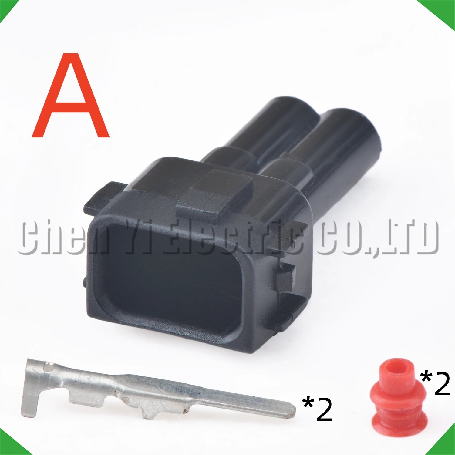2-Pin Wire Harness Harness Automotive Waterproof Injector Connector Honda fuel injector