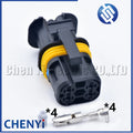 4 Pin Automobile waterproof connector Rear modulator plug 18650.000.001 18164.000.002 For МАN truck EBS Knor 2.2 2.3