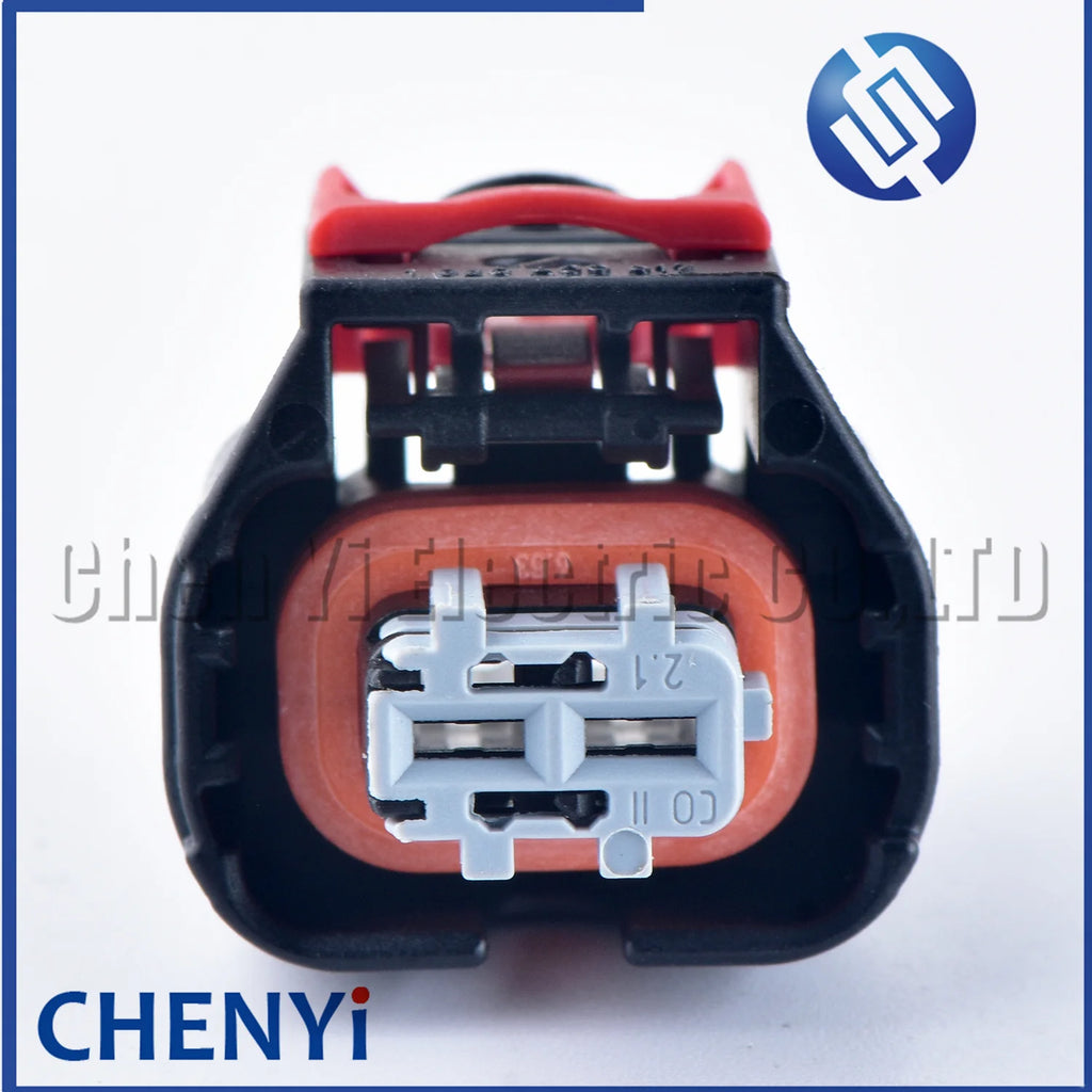 2 Pin Automotive connector Fuel injector plug brake pump motor plug 1928405522 1928A00517 1 928 A00 517 For Buick Opel