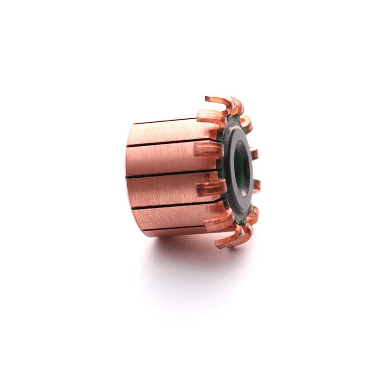 1PC 8*23*19.5mm 12P Teeth Copper Hook Type Electrical Motor Commutator CHY-1518-12