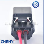 2 Pin Auto Waterproof Connector Air Temp Sensors Wiring Harness plug pigtail For 3U2Z-14S411-EKB E-4995