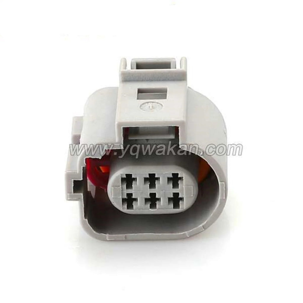 6 Pin Waterproof 1.5mm Series Female EGR Valve Connector Plug Cable Wire Harness For Audi VW 42121200/1J0973713G