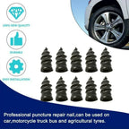 Vacuum Tyre Repair Rubber Nails Set Tire Puncture Repair Tool for Wheels Car Motorcycle Scooter Bicycle Tubeless Rubber Nail kit