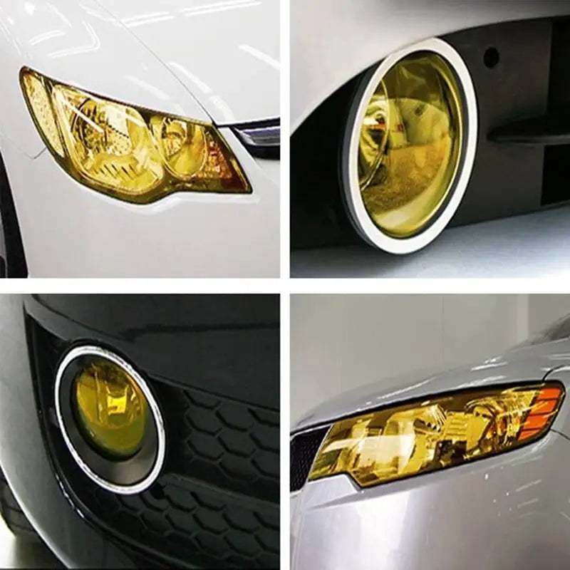 Gloss Transparent Light Black Smoke PVC Film Tint 30 X200cm Headlight Taillight Wrap Cover Film Foil Sticker Cover Car Styling