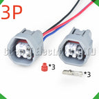3 pin automotive connectors wire harness plug 4f0358-0000 90980-10919 for toyota lexus