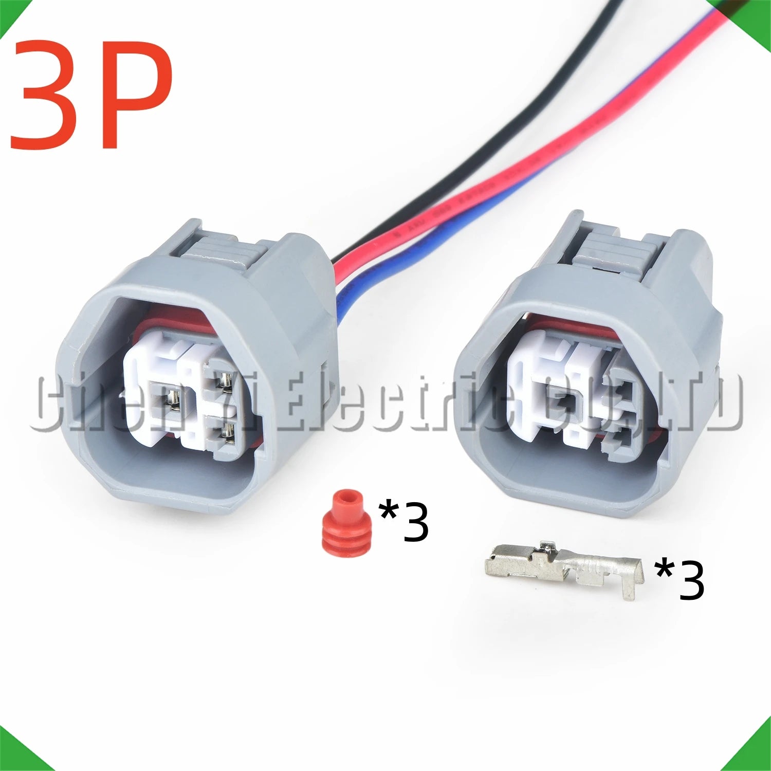 3 pin automotive connectors wire harness plug 4f0358-0000 90980-10919 for toyota lexus