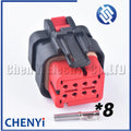 8 Pin waterproof connector plug 776494-1 776532-1 776494-2 776532-2 776494-3 776532-3 776494-4 776532-4 For Carter Excavator