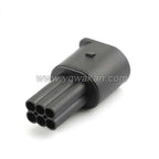 6 Pin Connector Waterproof 1.5mm Male Female Connector Automobile Wiring Harness Cable Socket for Audi VW 42121200 1J0973713G