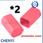 1 Set 6 Pin Car OBD Diagnostic Plug Auto Universal Socket Automotive Connector female protection cover 6189-7963 MWTPB-06-1A-R