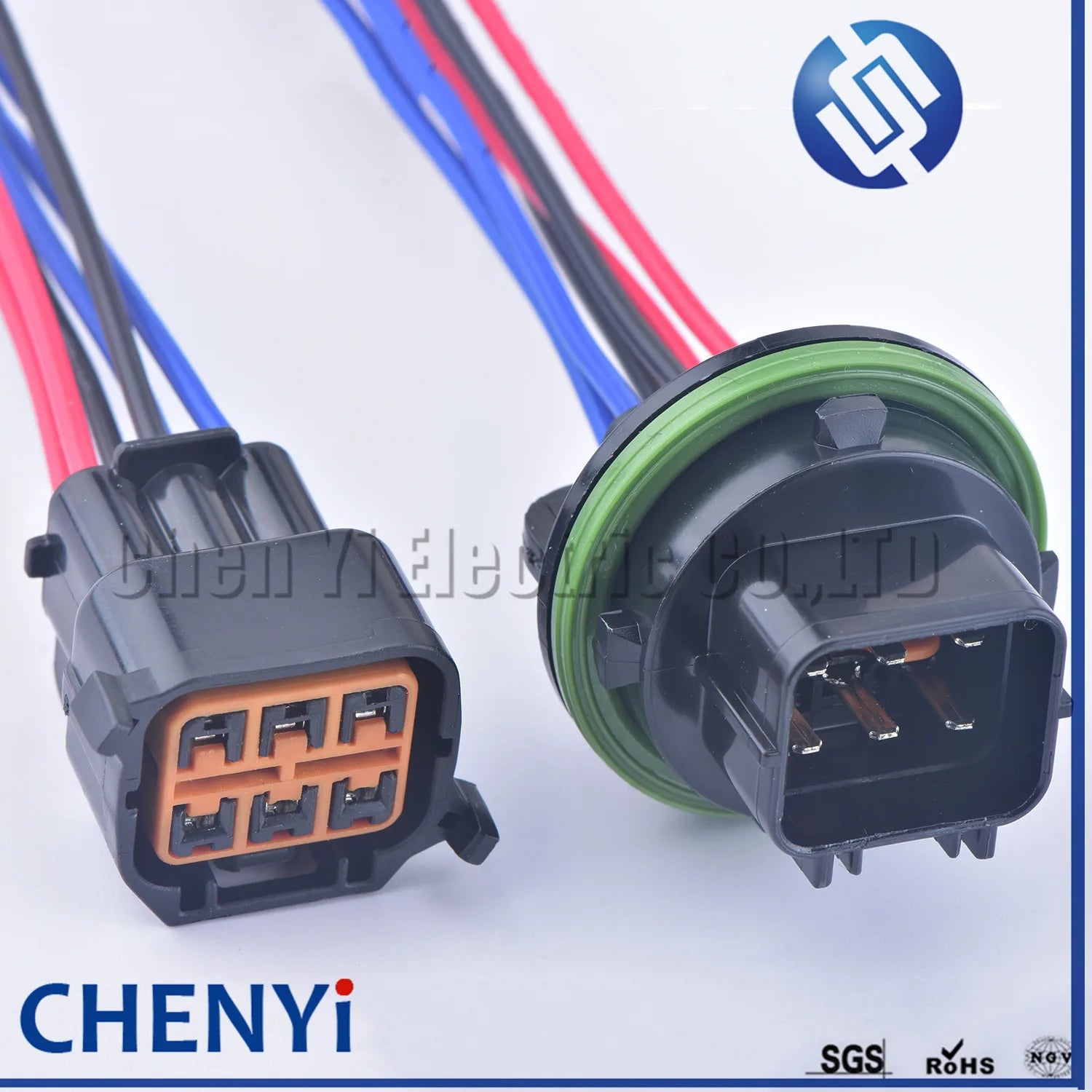 6 Pin Auto waterproof plug wiring cable Car headlight connector Light Lamp Plug for Hyundai Sonata Elantra IX35 K2 K3 K series