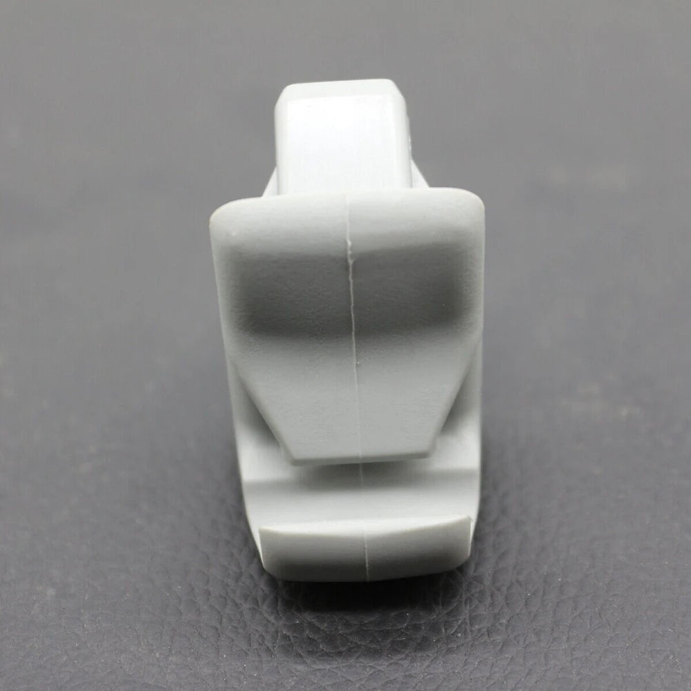 2Pcs Sun Visor Holder Clip Grey MR654343 For Mitsubishi Lancer Outlander Sport ASX Car Gray Sun Plate Clamp Holder Hook