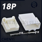 18 Pin car multimedia navigation audio CD host plug 90980-12412 90980-12411 for Toyota Nissan Honda Mazda With Pins