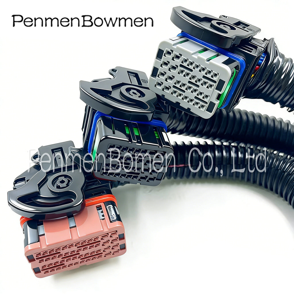 1 Set 32 48 Pin 64320-1319 Car Connector Natural Gas OH6 Engine Computer ECU Board Wiring Harness Plug For 64320-3311 64319-1218