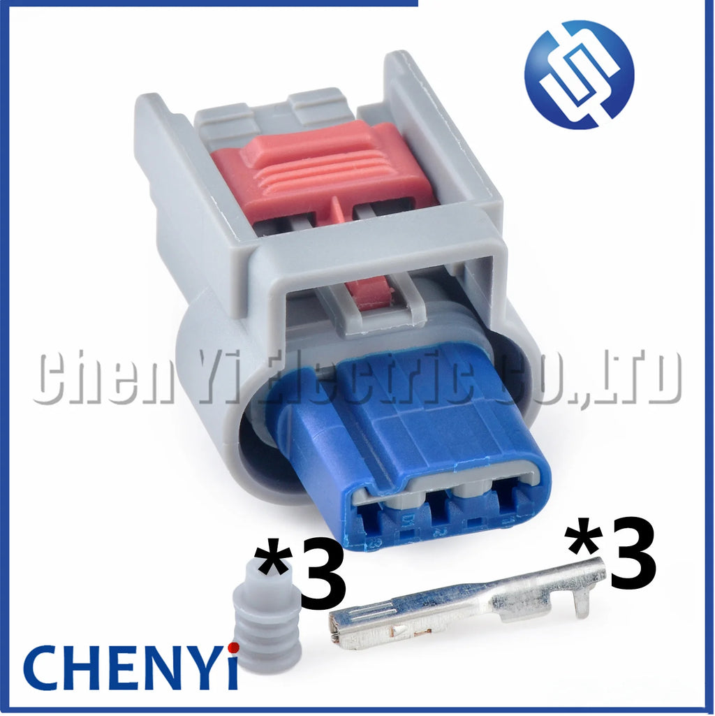 3 Pin Auto Sensor connector Car ignition coil plug 13893234 WPT-1308 CU2Z-14S411-AVA 13800876 13576035 For  Jeep Chrysler Ford