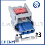 3 Pin Auto Sensor connector Car ignition coil plug 13893234 WPT-1308 CU2Z-14S411-AVA 13800876 13576035 For  Jeep Chrysler Ford