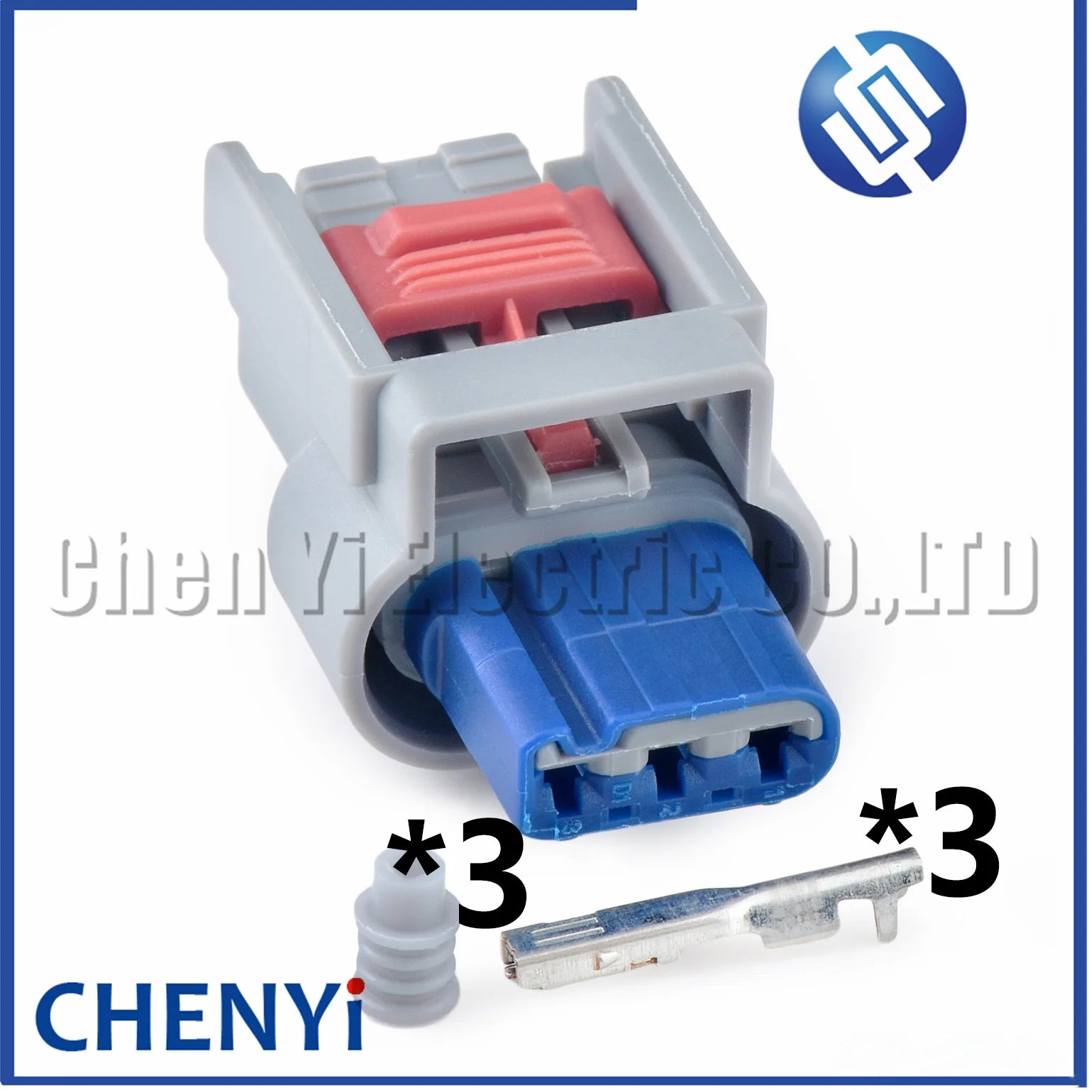 3 Pin Auto Sensor connector Car ignition coil plug 13893234 WPT-1308 CU2Z-14S411-AVA 13800876 13576035 For  Jeep Chrysler Ford