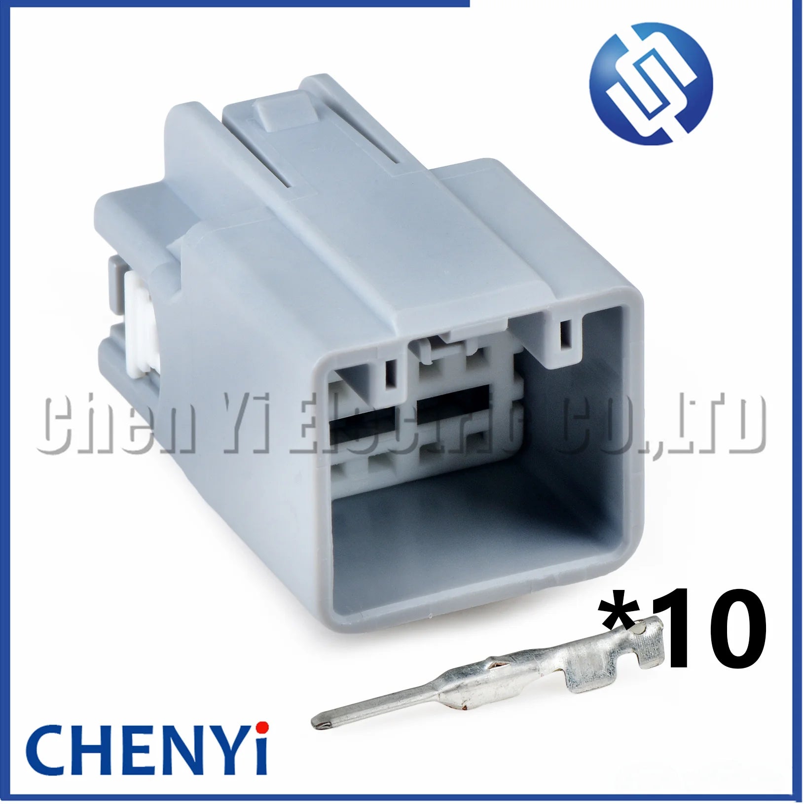 10 Pin Female Auto Rearview Mirror Cable Socket Grey Connector plug 7282-6455-40 7283-6455-40 For Ford Focus