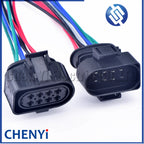 8 Pin Automotive Waterproof Connectors Car Oil Nozzle Throttle Parking Heater Wiring Harness Plug 3A0973834 3A0973734