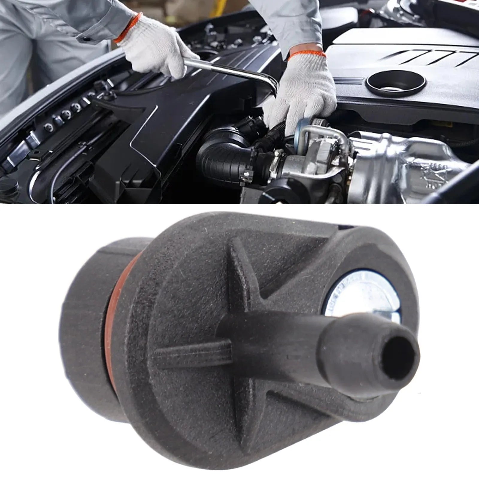 1 X Vacuum  Pump Valve Repair Kit For  Ford 1.0 & 1.5 Ecoboost  CM5G2A451GA 1867424  Replacement Vacuum  Pump Check Valve Part