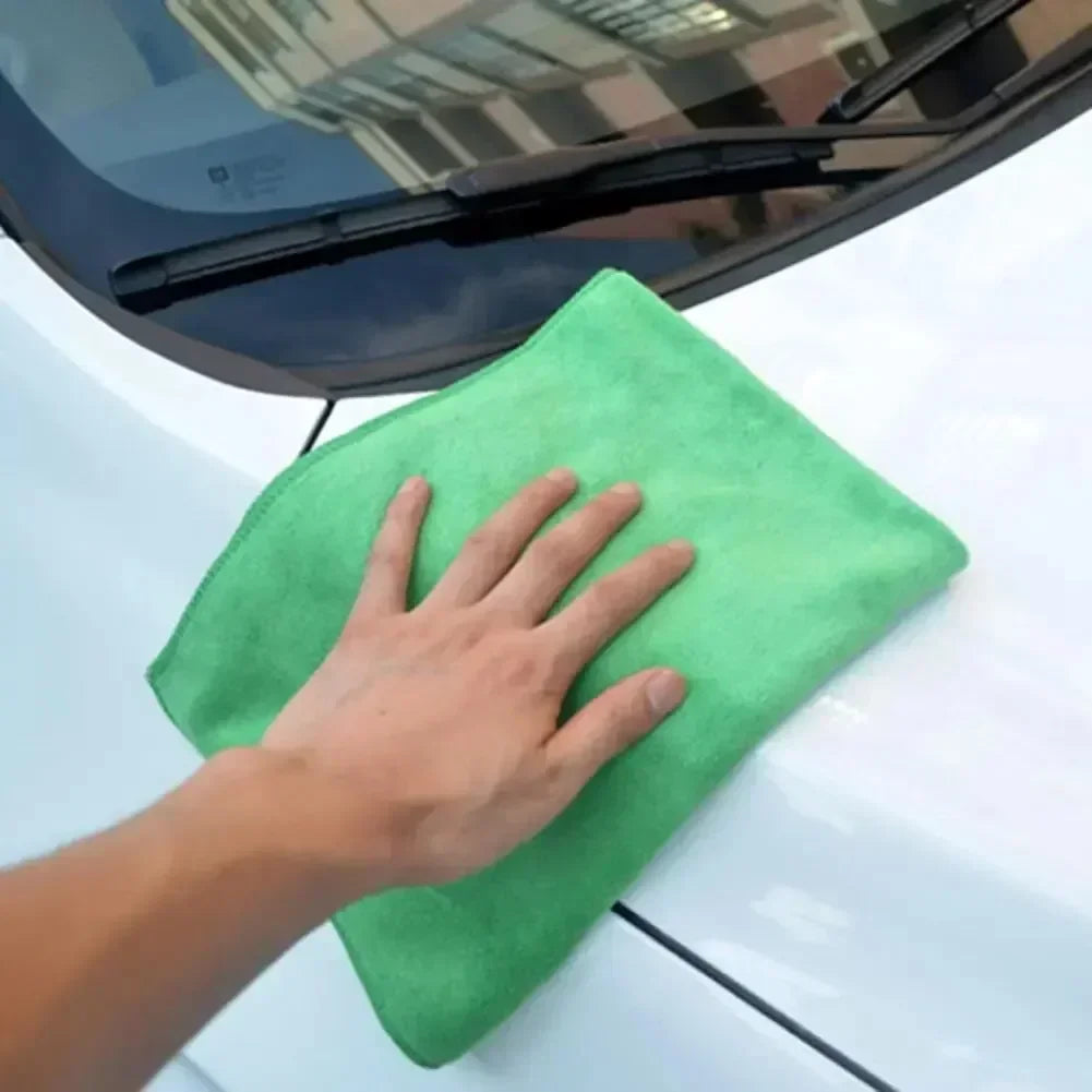 10pcs Car Detailing Car Wash Microfiber Towel Cleaning Cloths Professional Cleaning Drying Auto Washing Cloth Micro Fiber Amagi