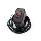 Motorcycle Switch ON/OFF Handlebar Flashing Headlight Horn Control Button 12V Button Connector Handlebar Switch