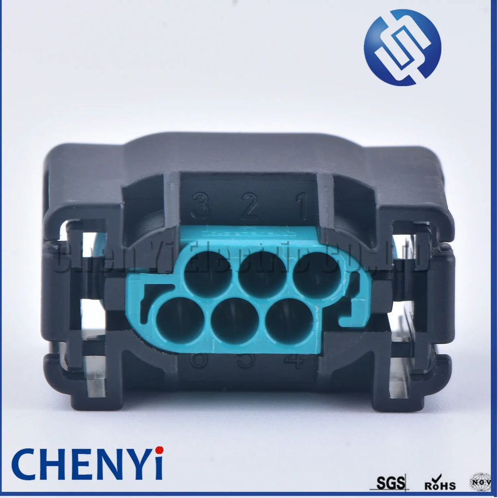 6 Pin Automotive waterproof connector Throttle Valve Sensor Connector 1-967616-1 Accelerator Pedal Plug 9-967616-1