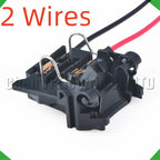 2 Pin Automotive Connectors Low beam H7 High beam H1 Wire harness Plug For Ford Mondeo ...
