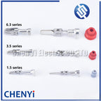 50 pcs 1.5 3.5 6.3 mm auto male or female crimp wire terminal pins and rubber seals 964286-1 964274-2 964296-1 926965-1