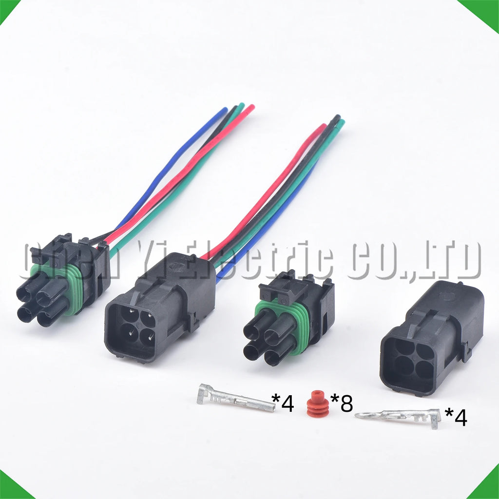 4-pin auto connector connector enhanced series female connector housing electrical harness